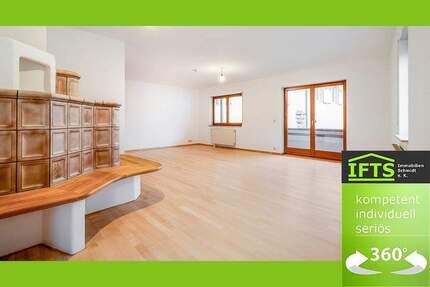 Eine sichere Entscheidung. Große Eigentumswohnung, zentrale Lage, renoviert, Kachelofen, EBK, Garage - Sulzburg