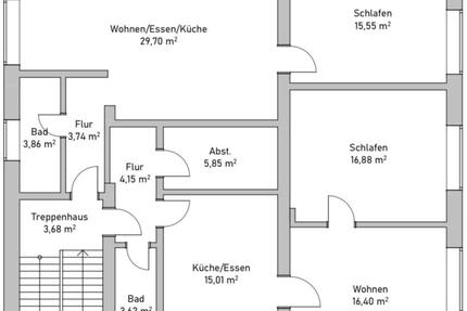 5Zimmer Wohnung Marl-Hüls Zentral 115qm ERSTBEZUG nach SANIERUNG