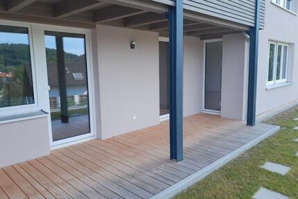 Exklusive 3-Zimmer-Erdgeschosswohnung mit großem Garten und traumhafter Aussicht - Titting