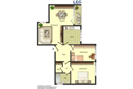 Wohnung zum Mieten in Bergkamen 499,00 € 74.3 m²