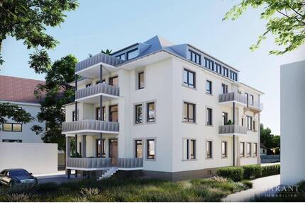 Wohnen in exklusivem Design mit tollem Blick - Karlsruhe Weststadt