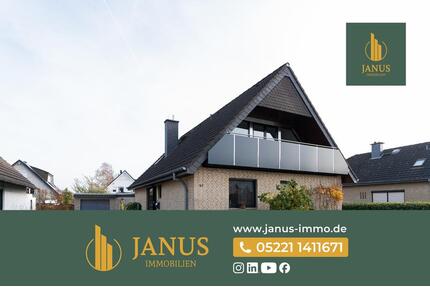 Charmante 2-Zimmer-Dachgeschosswohnung mit Balkon und Einbauküche - Herford