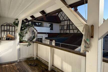Denkmalgeschütztes Stadthaus im sanierungsbedürftigen Zustand - Überlingen