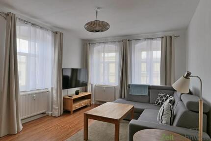 (EF1106_M) Dresden: Pieschen-Süd, hübsche, möblierte Dach-Wohnung mit WLAN und Waschmaschine nahe der Elbe