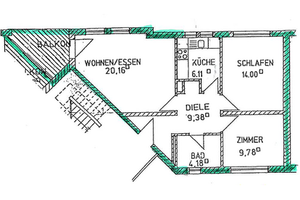 Wohnung zum Mieten in München 970,01 € 63.72 m²