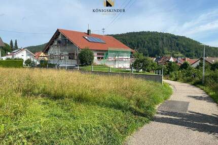 Provisionsfrei mit Baugenehmigung! Großes Grundst. in bester Lage! Bebaubar mit bis zu 8 RH möglich! - Burladingen Gauselfingen