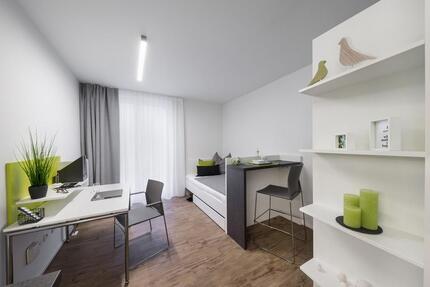 möblierte 1-Zimmer Wohnung mit Top-Aussicht in zentraler Lage! - Würzburg Dürrbachau