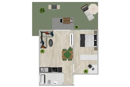 2 Zimmer Wohnung zu vermieten - 890,00&nbsp;EUR Kaltmiete, ca.&nbsp; 45,00&nbsp;m&sup2; in Calw (PLZ: 75365)