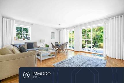 ?? Ruheoase im Grünen - Stilvolle 4-Zimmer-Wohnung mit großem Garten & EBK und Gäste-WC - Berlin Buch