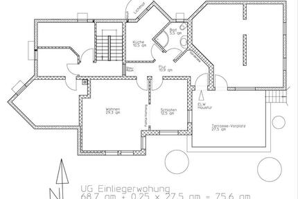 Schöne helle 2 Zi.-Einliegerwohnung Ortsteil Gemeinde Attenweiler