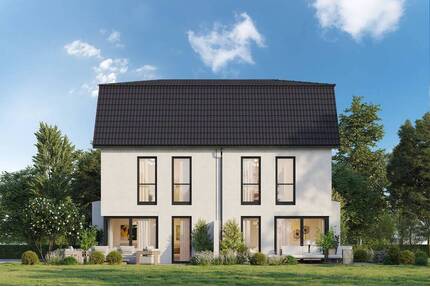 NEUBAU-DOPPELHAUSHÄLFTE in sehr ruhiger Lage - mit Tiefgarage - keine angrenzende Straße.. - Gilching Neugilching