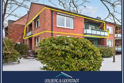 ! WARTELISTE ! 4 Zimmer Wohnung im 1.OG, zwei Balkone Süd-Westlage in ruhiger Wohnlage Oldenfelde - Hamburg / Rahlstedt