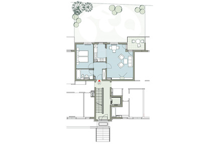Neu sanierte 2-RW mit Terrasse und Garten zu vermieten! - Halle (Saale) Böllberg-Wörmlitz