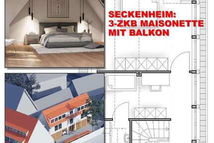 Wohnung zum Mieten in Mannheim 1.065,00 € 68.5 m²