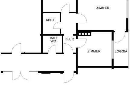 Wohnung zum Mieten in Bremerhaven 343,00 € 44.7 m²