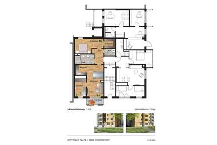 Wohnung zum Mieten in Wolmirstedt 631,00 € 74.25 m²