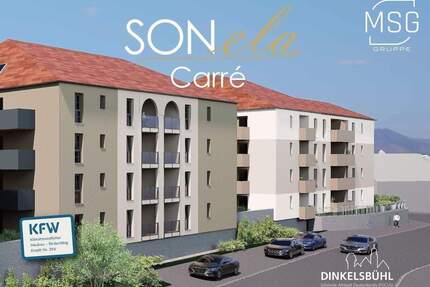 Urbanes Wohnen: 2-Zimmer Terrassenwohnung - Dinkelsbühl