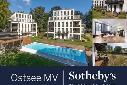 Garden dreams by the sea! Design - 3 Zi. Maisonette mit Parkterrasse und Balkon - Binz