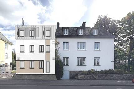 Wohnen in attraktiver Stadtlage - Neubau von drei Eigentumswohnungen im stilvollen Anbau - Wittlich