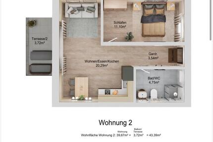 Erstbezug 2026: Neubauwohnung im Herzen von Pfaffenhofen - Pfaffenhofen an der Ilm