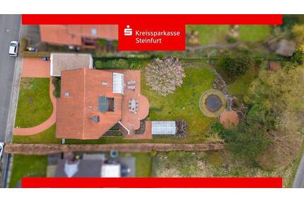 Großzügiges Zuhause mit parkähnlichem Grundstück in Krankenhausnähe! - Steinfurt Borghorst