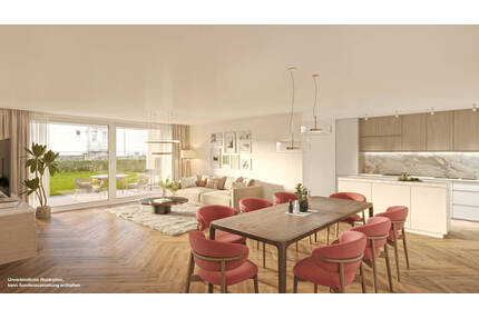 Großzügige Vier-Zimmer-Erdgeschosswohnung mit Gartenanteilen und luxuriöser Ausstattung - Ravensburg Innenstadt