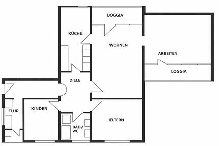 **Provisons Frei** 4-Zimmer-Wohnung in Herrsching - Herrsching am Ammersee