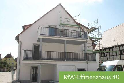 Klimafreundlicher Neubau - 2-Zimmer Whg mit Balkon - Leutershausen