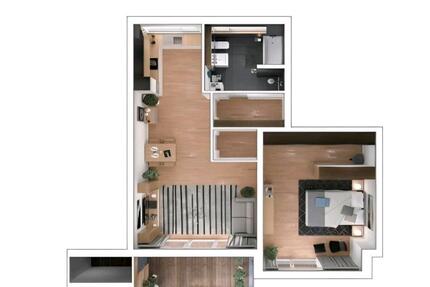 Moderne 2-Zimmer Wohnung mit 81m² im Zentrum von Massing - KFW55