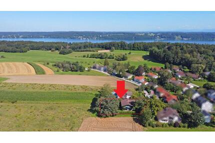 Baugrundstück mit vielen Optionen und traumhaftem Weitblick in die Natur - Pöcking Aschering