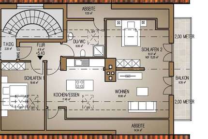 Wohnung zum Kaufen in Garmisch-Partenkirchen 399.000,00 € 71.16 m²