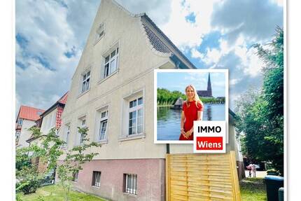 Mehrfamilienhaus - 3 Einheiten - Top Lage - großes Grundstück, Grün, Garagen, Carport, Stellplätze - Hagenow