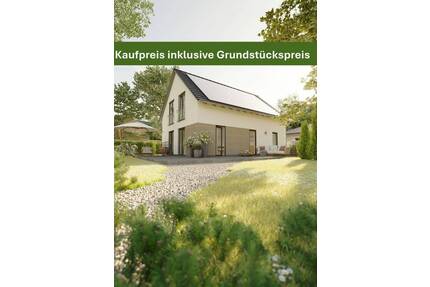 Mit Grundstück: Das Einfamilienhaus mit dem schönen Satteldach in Krauthausen