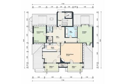 helle, große 4-Zi-Whg, Kamin, 2xBalkon & Stellplatz - neu saniert - Kirchheim unter Teck