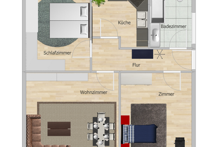 Wohnung zum Kaufen in Essen 259.000,00 € 76.79 m²