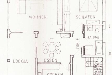 Ruhige und helle 3ZKB-Wohnung mit große Loggia in Wilgersdorf - Wilnsdorf