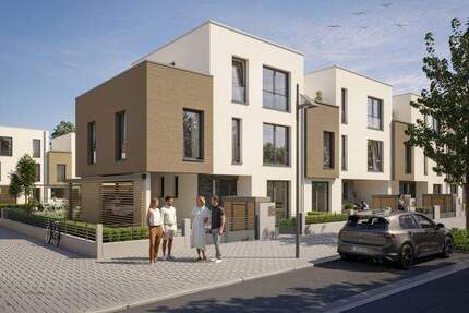 Ihr exclusives Townhouse am Riedberg wartet auf Sie | 7 Zimmer - 151 m² Wfl. | Garten, Dachterrasse - Frankfurt am Main Kalbach-Riedberg