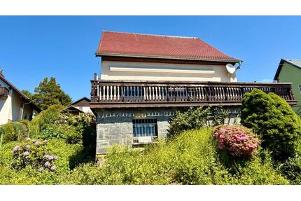 Einfamilienhaus in sehr schöner Lage in Hohenstein- Ernstthal - Hohenstein-Ernstthal