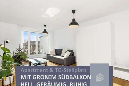 Geräumiges Apartment | Südbalkon mit Blick ins Grün | TG-Einzelstellplatz - München