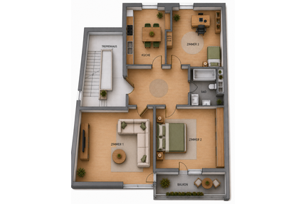 Wohnung zum Mieten in Siegen 780,00 € 86 m²