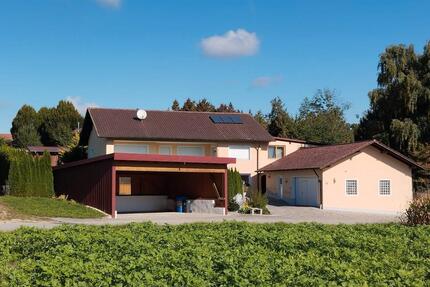 Zweifamilienhaus im Bäderdreieck mit Werkstatt und Büroflächen - Tettenweis