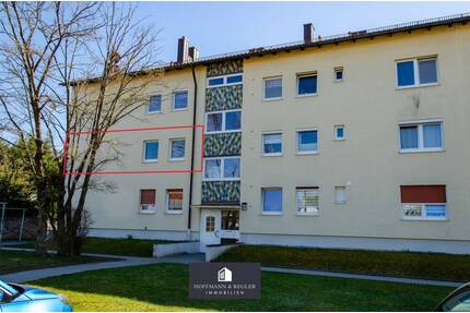 4-Zimmer-Wohnung mit Südbalkon, 2 Stellplätzen und viel Potenzial in Amberg