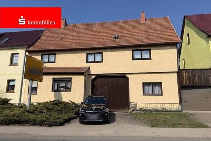 Platz für Mensch & Tier: Charmantes Bauernhaus mit großer Scheune und Koppelmöglichkeiten - Teutleben