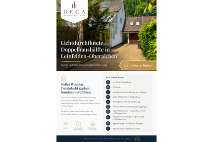 Haus zum Mieten in Leinfelden-Echterdingen 2.000,00 € 128 m²