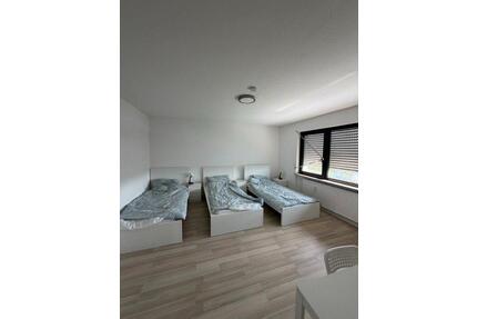 Großzügige Monteurswohnung mit Möbeln, Küche und Balkon - Lampertheim