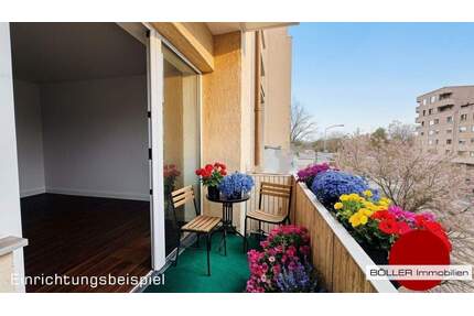 Citynah und zentral! Sonnige 3-Zi. Wohnung mit Balkon. - Nürnberg St Johannis