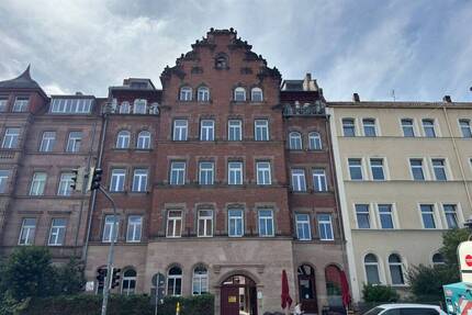 Wohnglück zwischen Klinker und Pegnitz - 3 Zimmer Wohnung mit Ausblick und Altbaucharme - Nürnberg Kleinweidenmühle