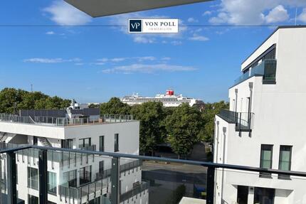 Seniorengerechte Traumwohnung über den Dächern von Warnemünde I Moderne 2- Zimmerwohnung mit Balkon - Rostock Hohe Düne