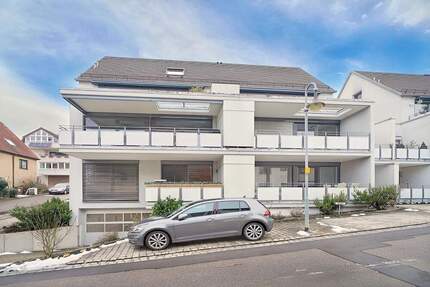 * Bj. 2016 * Hochwertige 3,5-Zi.-EG-Wohnung in ruhiger Randlage. Barrierefrei. - Schwaikheim