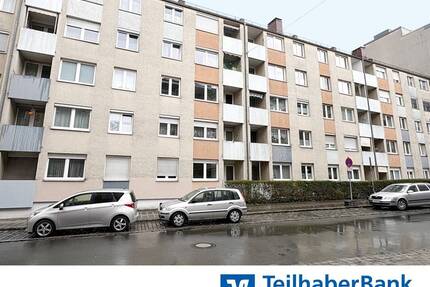 Nur wenige Schritte zum Rosenaupark - bezugsfreie 3-Zimmer-Wohnung - Nürnberg
